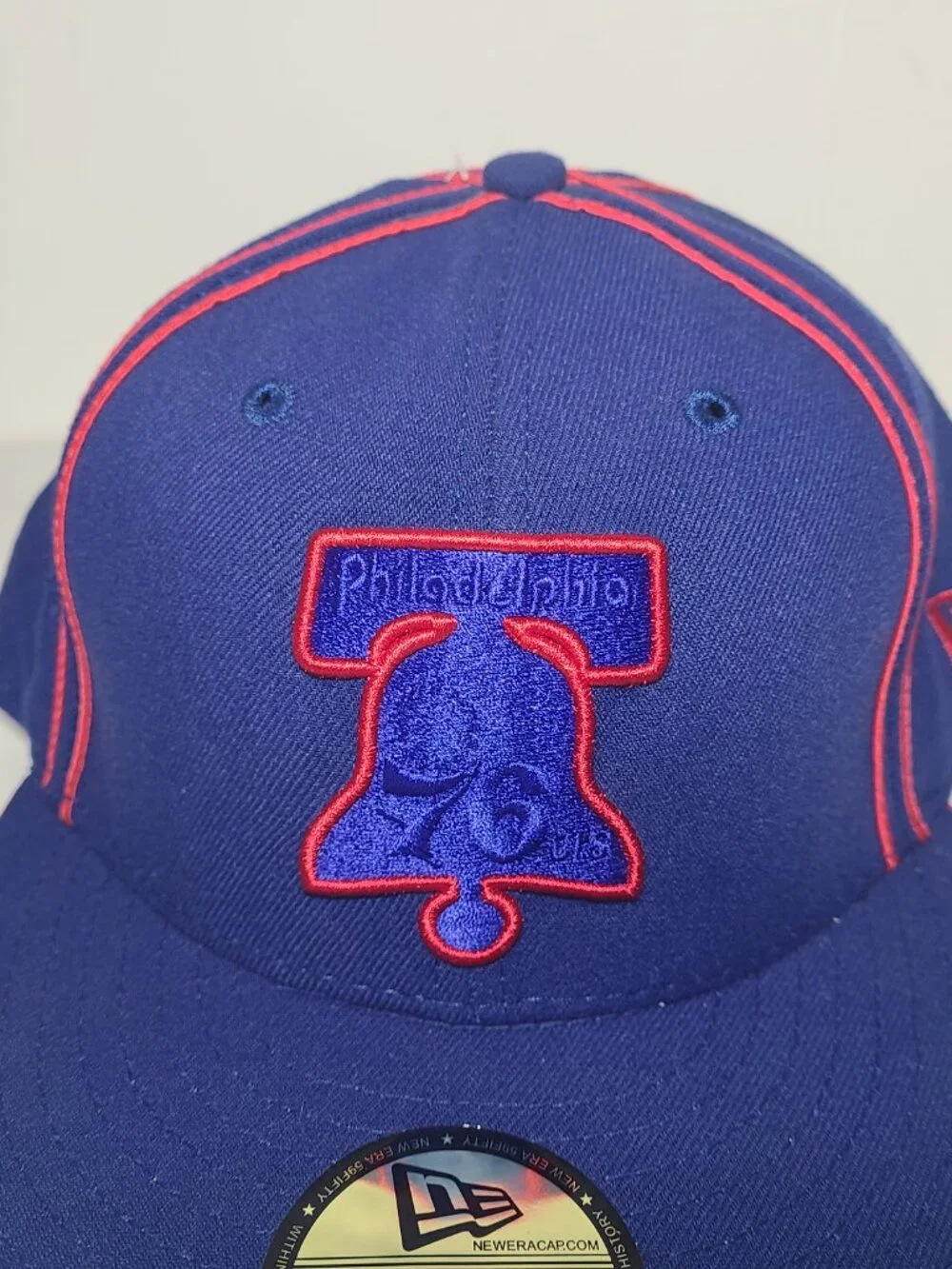 New Era 59Fifty Philadelphia 76ers Hardwood Classics Fitted 7 1/4 NWT Made/USA